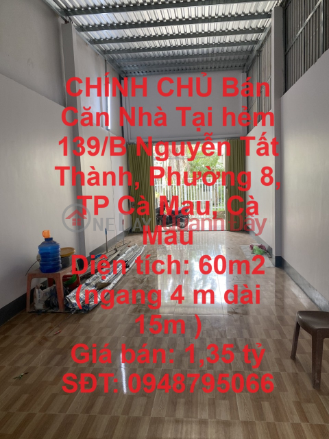 OWNER Sells House At Alley 139\/B Nguyen Tat Thanh, Ward 8, Ca Mau City, Ca Mau _0