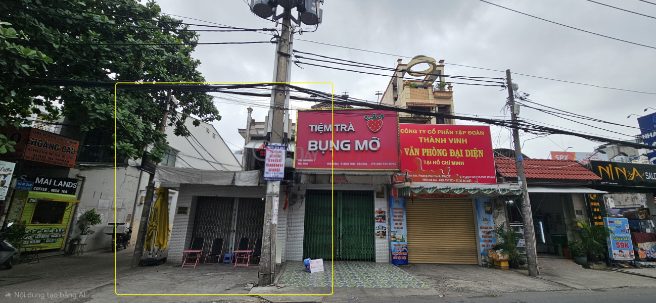 Property Search Vietnam | OneDay | Residential Rental Listings, House for Rent, Corner Lot, 2 Frontages, Phan Anh Street, Tan Phu District, 76m², 2 Floors, 22 Million VND - Next to Market