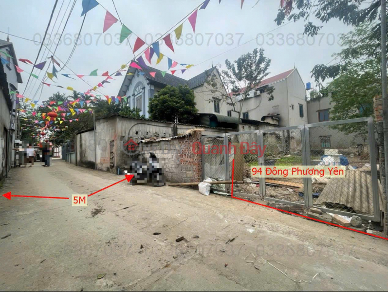 GOOD LOCATION - GOOD PRICE - URGENTLY SELLING A PLOT OF POTENTIAL LAND IN DONG PHONG YEN, CHUONG MY, HANOI Vietnam | Sales đ 2.58 Billion