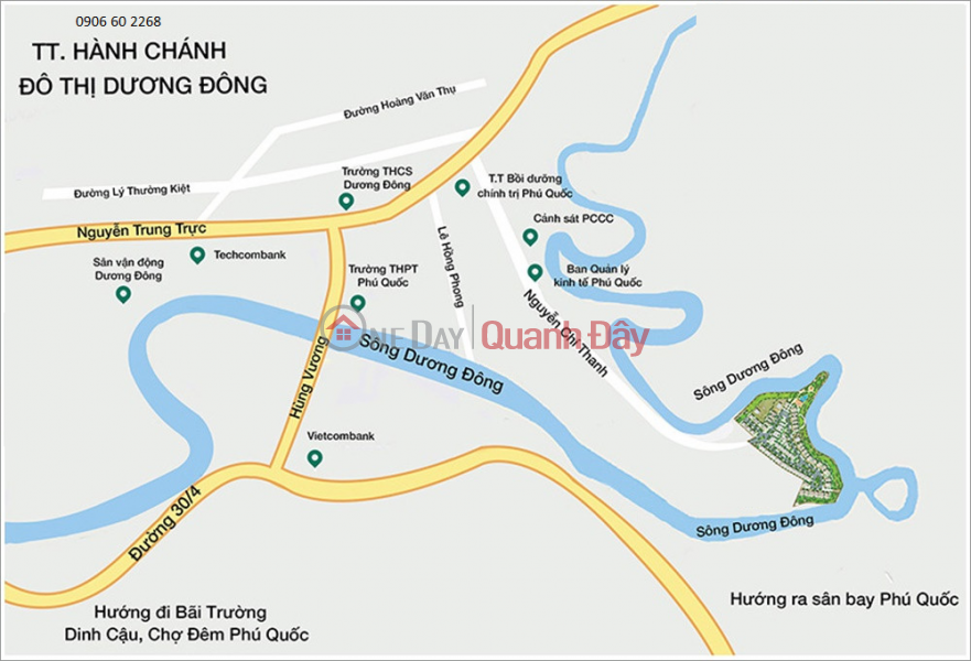 Rivera River Villas fully legal - Living luxuriously in the city center Phu Quoc Vietnam, Sales đ 16 Billion