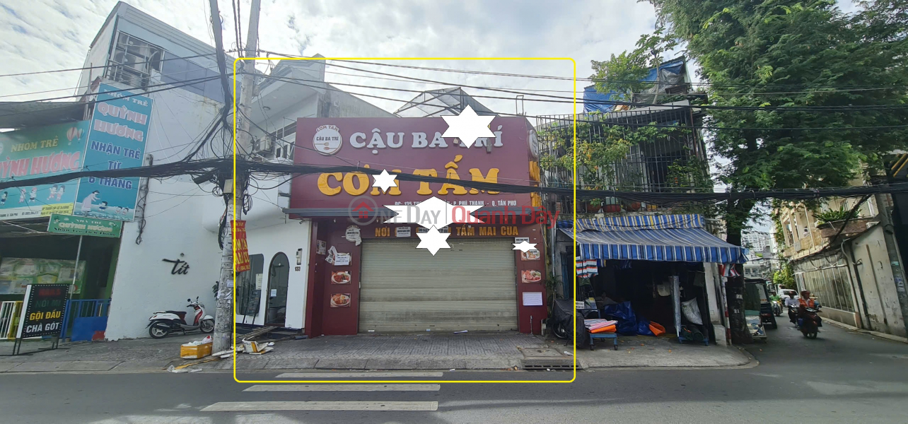 House for rent on Thoai Ngoc Hau street, 110m2, 1 floor - NEAR INTERSECTION - APARTMENT BUILDING Rental Listings