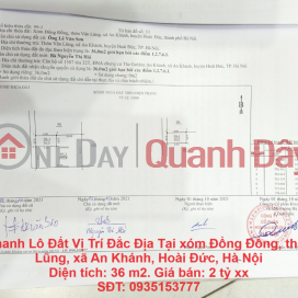 ĐẤT ĐẸP - GIÁ TỐT - Cần Bán Nhanh Lô Đất Vị Trí Đắc Địa Tại An Khánh, Hoài Đức, Hà Nội _0