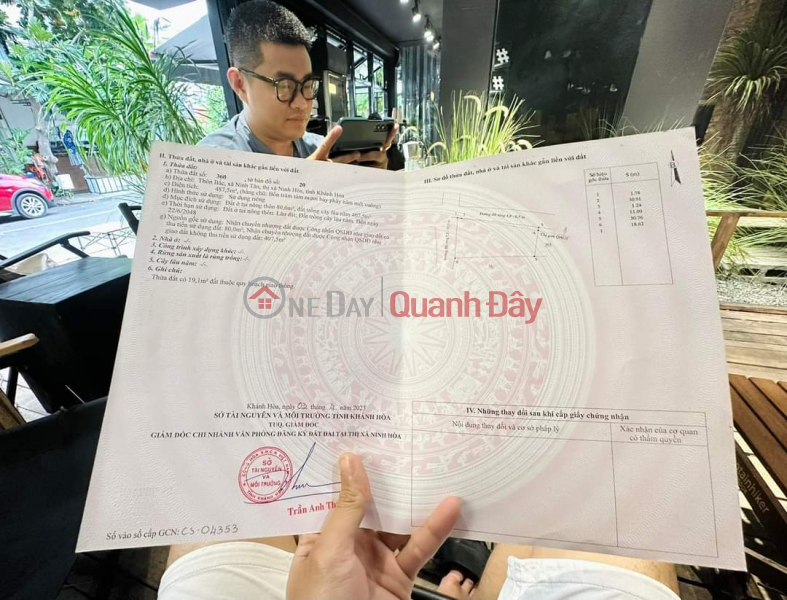Property Search Vietnam | OneDay | Niêm yết bán | Vị trí đất nằm khu dân,phát triển công nghiệp