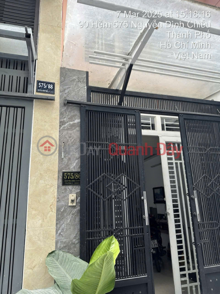 Bán Nhà 575/86 Nguyễn Đình Chiểu, Quận 3. DT: 3.2m*10m. CN: 29m2. 5 Tầng. Giá 9.9 tỷ, Việt Nam Bán | đ 9,9 tỷ