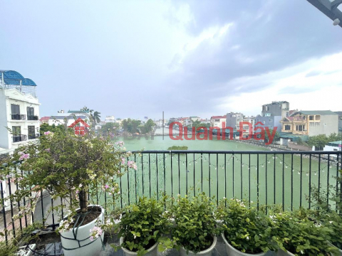 Bán nhà 4T Đức Giang, View hồ !!! oto tránh, vỉa hè 120m chỉ hơn 14 tỷ có TL. LH 0936123469 _0