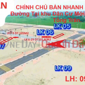 OWNERS QUICK SELL 4 Roadside Land Lots In New Residential Areas Tong Phan And Tong Tran. _0