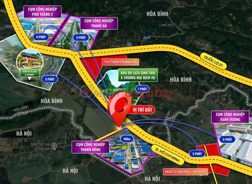 Property Search Vietnam | OneDay | Residential Sales Listings, Own 100% RESIDENTIAL LAND Immediately at Ba Doi, Lac Thuy, Hoa Binh - GOOD PRICE - GREAT POTENTIAL
