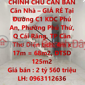 OWNERS NEED TO SELL THE HOUSE - CHEAP PRICE In Cai Rang District - Can Tho City _0