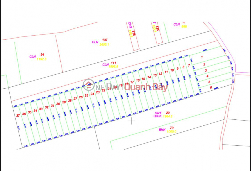 đ 16.5 Billion OWNER SELLING 9300M2 LAND WITH TITLE DEED, FRONTAGE ON ROAD 25 - THONG NHAT COMMUNE
