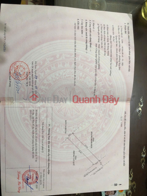 ĐẤT MẶT ĐƯỜNG ĐỨC HẬU – 100M2 – GIÁ 2 TỶ – TRỤC ĐƯỜNG ĐANG LÀM MỚI – ZALO 0567 222 555 _0