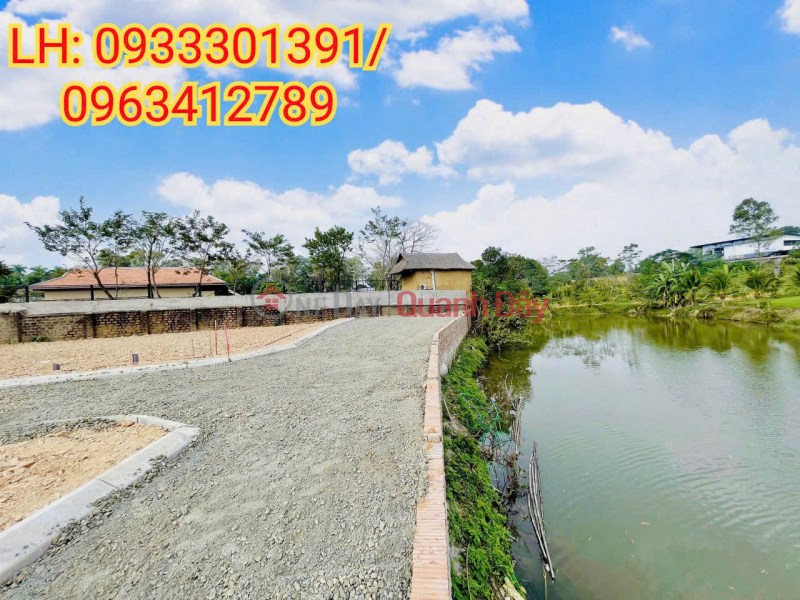 BÁN GẤP - ĐẤT CỰC HIẾM - View trực diện hồ Hòa Lạc siêu VIP - Gần trường đại học, khu công nghệ cao Niêm yết bán