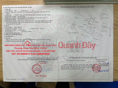 HOUSE FOR SALE BY OWNER - 80D Phan Van Hon, Xuan Thoi Thuong, Hoc Mon District, HCMC _0