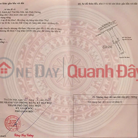 ĐẦU TƯ SINH LỜI - Chính Chủ Bán Đất Mặt Tiền Phường Phú Mỹ, Thành phố Thủ Dầu Một, Bình Dương _0
