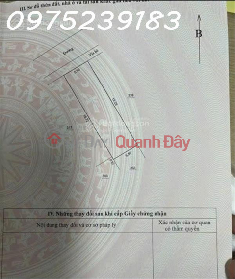 Need money to quickly sell land plot in The Spring Town Xuan Mai project, area 106m2, investment price _0