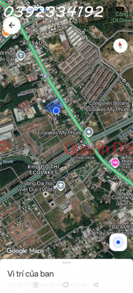 OWNER REDUCES PRICE BY ANOTHER 600 MILLION VND FOR LAND PLOT NEAR NATIONAL HIGHWAY 13 | Vietnam, Sales đ 3 Billion