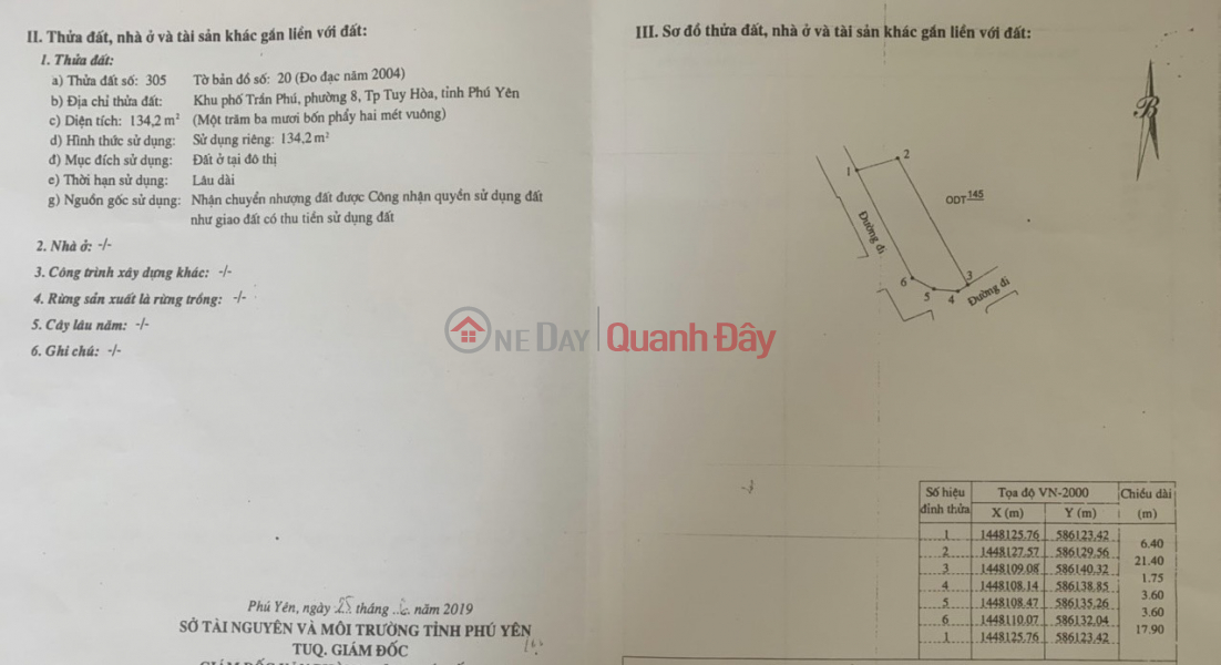 Property Search Vietnam | OneDay | Residential Sales Listings, OWNER Needs to Sell House with Nice Location in Ward 8, Tuy Hoa City, Phu Yen Province