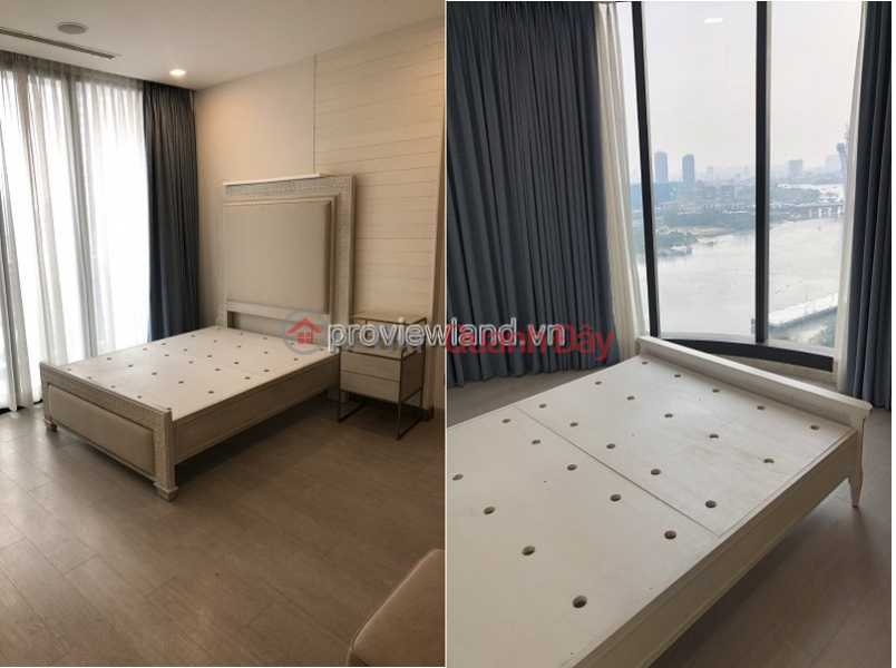 Vinhomes Golden River apartment with 3 bedrooms with wall-mounted furniture for rent Rental Listings