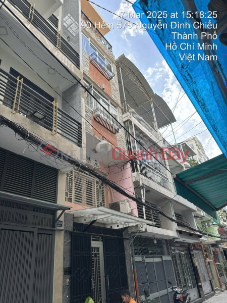 Property Search Vietnam | OneDay | Nhà ở | Niêm yết bán Bán Nhà 575/86 Nguyễn Đình Chiểu, Quận 3. DT: 3.2m*10m. CN: 29m2. 5 Tầng. Giá 9.9 tỷ