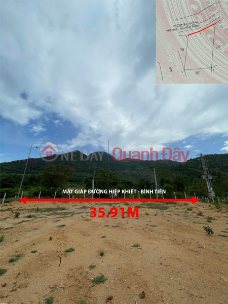 BEAUTIFUL LAND - GOOD PRICE - For Quick Sale Land Lot in Nuoc Ngot Village, Cam Lap Commune, Cam Ranh City | Vietnam Sales, đ 16.5 Billion