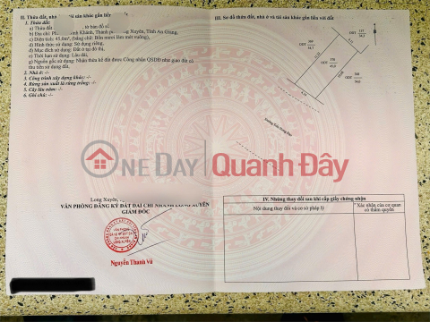 OWNER SELLING 2 ADJACENT PLOTS OF LAND - GOOD PRICE Binh Khanh Ward, Long Xuyen City, An Giang Province _0