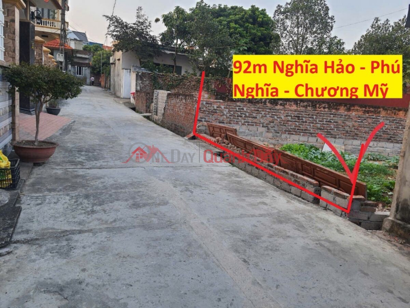 SIÊU PHẨM 92M TẠI PHÚ NGHĨA-CHƯƠNG MỸ HÀ NỘI GÂN NGAY KHU CÔNG NGHIỆP PHÚ NGHĨA CHỈ VÀI TRĂM MÉT Niêm yết bán