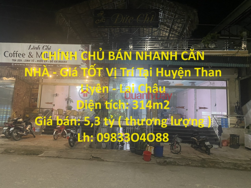 OWNERS SELL HOUSE QUICKLY - GOOD Price Location In Than Uyen District - Lai Chau Sales Listings