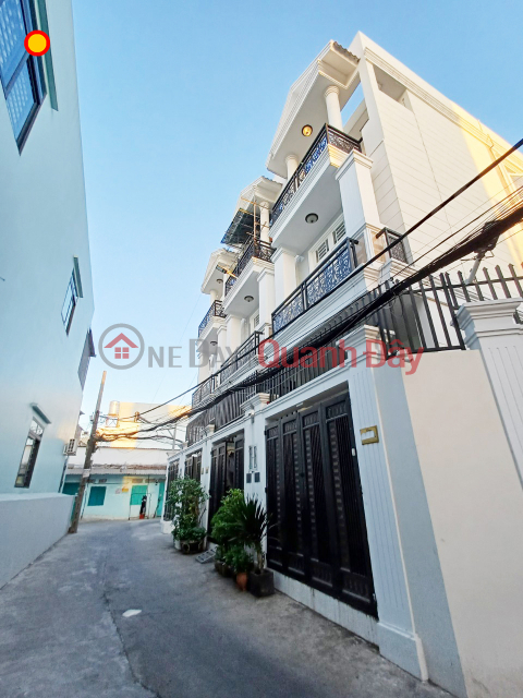 Modern design house with 3 floors, 7m wide, 4 bedrooms, area: 79m2, price 7.x billion, Hiep Binh Chanh, Thu Duc. _0