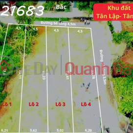 Owner needs to sell corner lot (number 4),Tan Lap residential group - Tan An town - Bac Giang _0