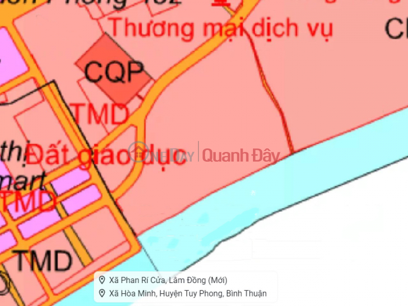 đ 180 Billion | Super peak 12Ha TMD land with sea view - Hoa Minh Binh Thuan