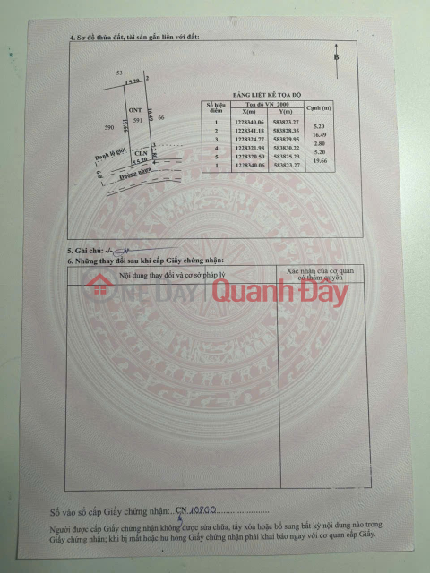 Cần bán nhanh lô đất tại xã An Nhơn Tây huyện củ Chi thành phố Hồ Chí Minh _0