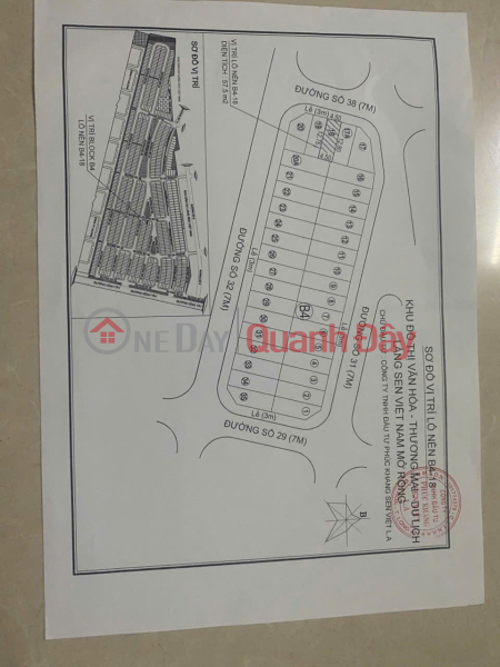 GIÁ TỐT - NHANH TAY SỞ HỮU NGAY LÔ ĐẤT DỰ ÁN Long Châu Hội Phố, Khu Dân Cư Làng Sen Việt Nam | Bán | đ 695 triệu