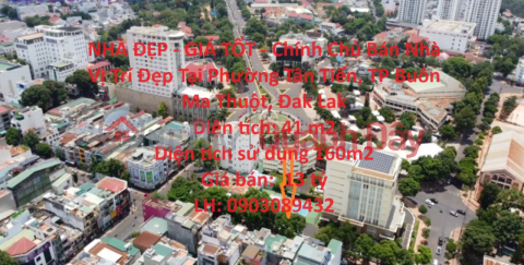 BEAUTIFUL HOUSE - GOOD PRICE - House For Sale by Owner Nice Location In Tan Tien Ward, Buon Ma Thuot City, Dak Lak _0