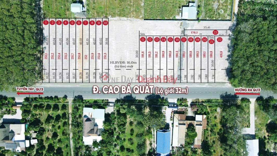 ĐẤT ĐẸP giá chỉ từ 468tr/nền Đường Cao Bá Quát, xã Minh Thành, huyện Chơn Thành, tỉnh Bình Phước Niêm yết bán