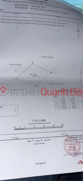 Đất Đẹp - Giá Tốt - Chính Chủ Cần Bán Lô Đất Vị Trí Đẹp Tại Xã Hòa Thắng, Bắc Bình, Bình Thuận, Việt Nam | Bán, ₫ 6 tỷ