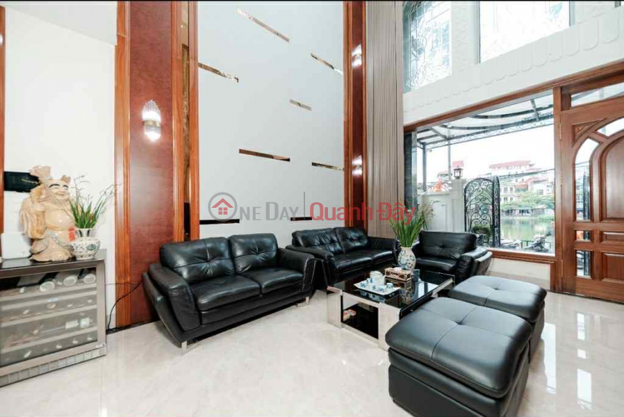 Property Search Vietnam | OneDay | Nhà ở Niêm yết bán | Siêu phẩm mặt hồ Bồ Đề, 100m x 7 tầng, mặt tiền 5.8m, thang máy, gara, kinh doanh, full nội thất