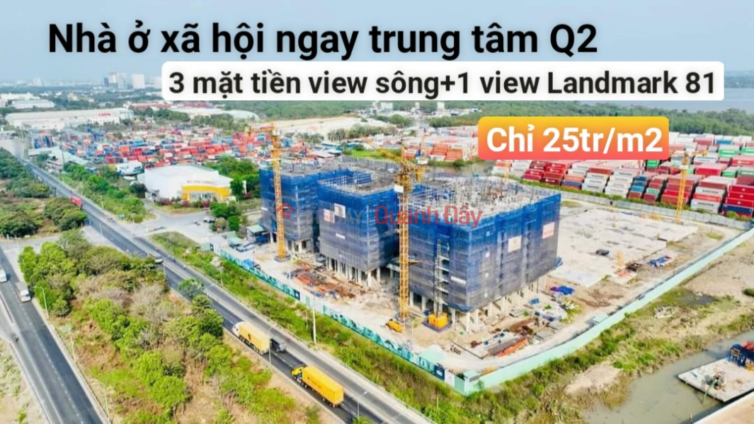 Căn hộ cao cấp ngay trung tâm quận 2 Niêm yết bán