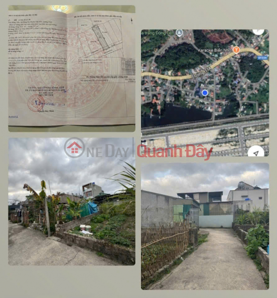 Property Search Vietnam | OneDay | Nhà ở Niêm yết bán | Chỉ 1,2 tỷ sở hữu ngay 100m2 đất nền tại Đông Xã Vân Đồn Quảng Ninh. Chỉ một lô duy nhất cho các bác đầu tư.