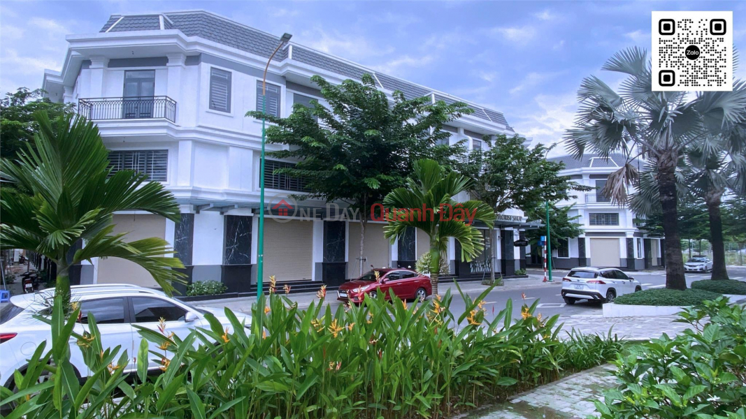 Need to sell 1 ground floor 1 first floor townhouse right in the center of Hoa Loi, Ben Cat - 12m asphalt road frontage, all residential land, price Sales Listings