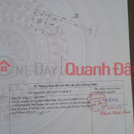 CẦN BÁN 43.8 M2 ĐẤT TRÂU QUỲ - GIA LÂM, GIÁ 5.55 TỶ, LH 0985865658 _0