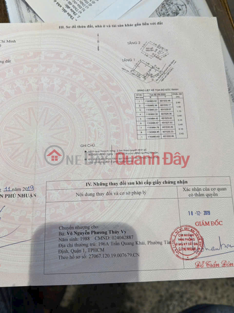 Bán nhà 72/19 Huỳnh văn bánh p 15 Phú nhuận Giá : 2,6 tỉ có thương lượng _0