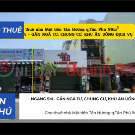 House for rent on Tan Huong Street, Tan Phu District, 90m², 16 million VND - Bustling service area. _0