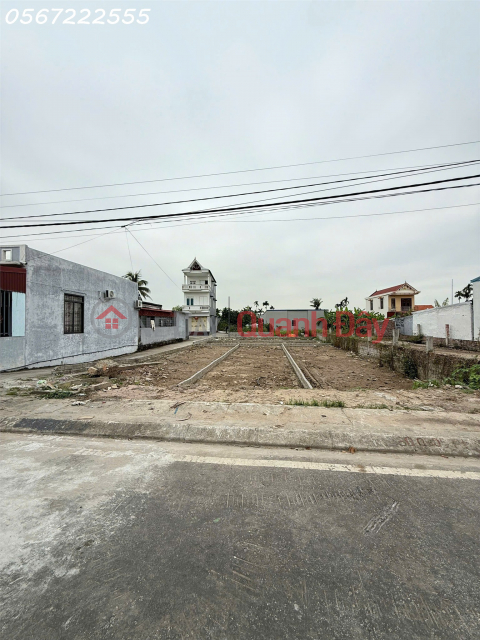 LÔ GÓC 63.8M² MẶT ĐƯỜNG TRUNG NGHĨA – NAM ĐỒ SƠN, ĐƯỜNG 12M – GIÁ CHỈ 1.6X TỶ ZALO 0567 222 555 _0