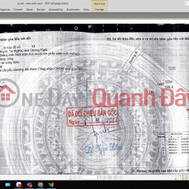 BANK NEEDS TO LIQUIDATE ASSETS IN NGHIA LAM COMMUNE, QUANG NGAI, PRICE 400 MILLION _0