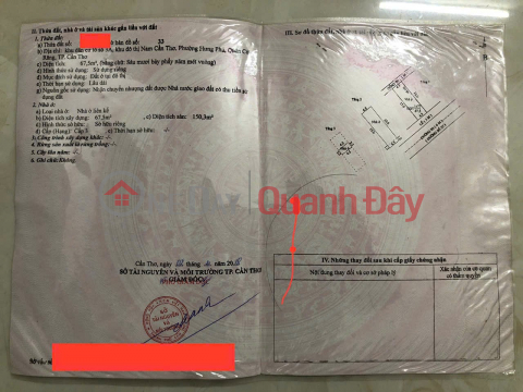 NHÀ ĐẸP - GIÁ TỐT - Chính Chủ Cần Bán Căn Nhà Đường B5 KDC Hưng Phú 1,phường Hưng Phú, Tp Cần Thơ _0