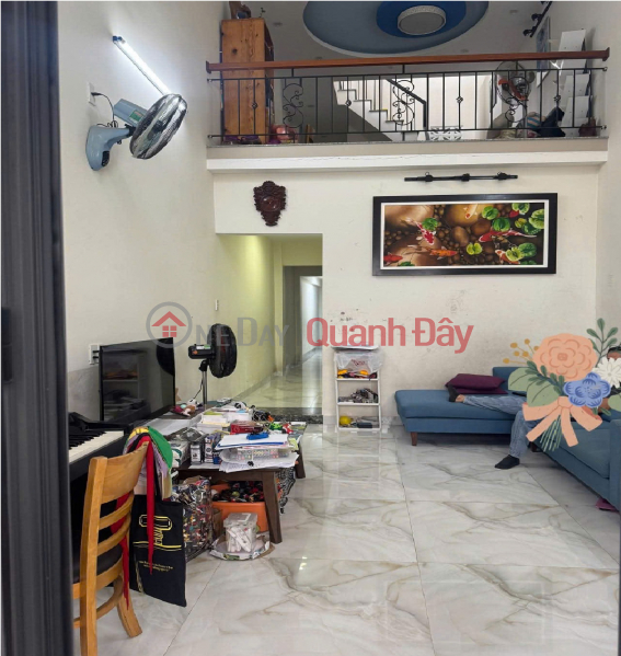 đ 4.75 Billion, ► House in the plastic alley near Nguyen Tri Phuong, near Le Dinh Ly, 95m2, 2.5 floors, 4.x billion