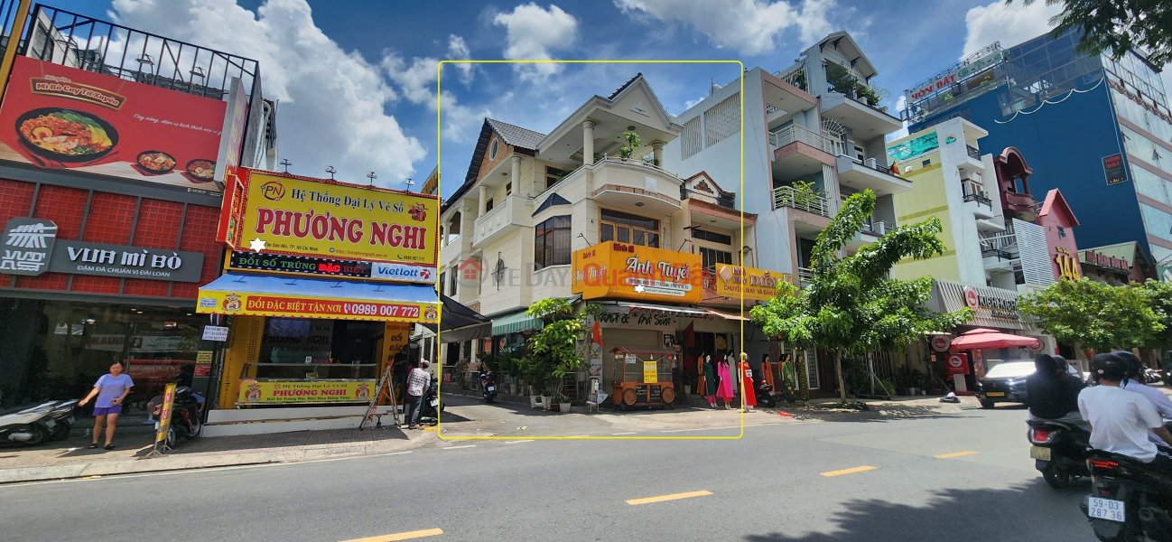 Property Search Vietnam | OneDay | Residential | Rental Listings House for Rent, 2 Frontages, Tan Son Nhi Street, Tan Phu District, 90m², 3 Floors, Service and Brand Area