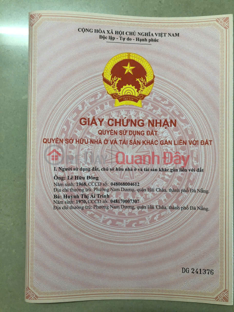 GIÁ TỐT - CHÍNH CHỦ Cần Bán Nhanh 2 Căn Biệt Thự Vị Trí Tại Quận Liên Chiểu, TP Đà Nẵng _0