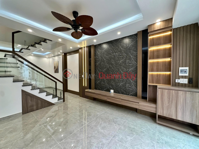 Property Search Vietnam | OneDay | Residential Sales Listings | Brand new 4-storey house on lane 2 Thien Loi, price 3.9 billion, near Hoang Huy