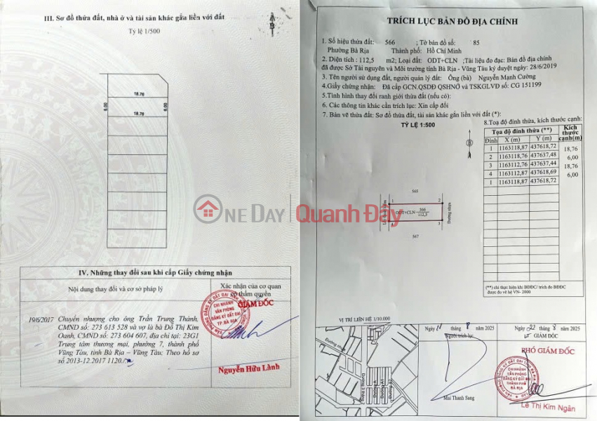 ĐẤT PHƯỚC HƯNG ĐẸP – GIÁ ĐẦU TƯ – CHÍNH CHỦ CẦN BÁN Tại Phường Phước Hưng, TP Bà Rịa, Bà Rịa Vũng Tàu | Việt Nam | Bán, đ 2,3 tỷ