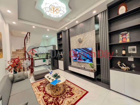 Mai Dong, Den Lu, Hoang Mai, Beautiful House Ready to Move In, 20m to Car, Over 6 Billion _0